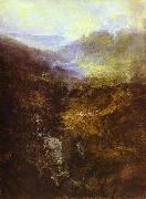 J.M.W. Turner Morning Amongst Coniston Fells, Cumberland oil painting artist